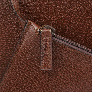 Gucci 001 1880 Brown Leather Bamboo Shoulder Bag