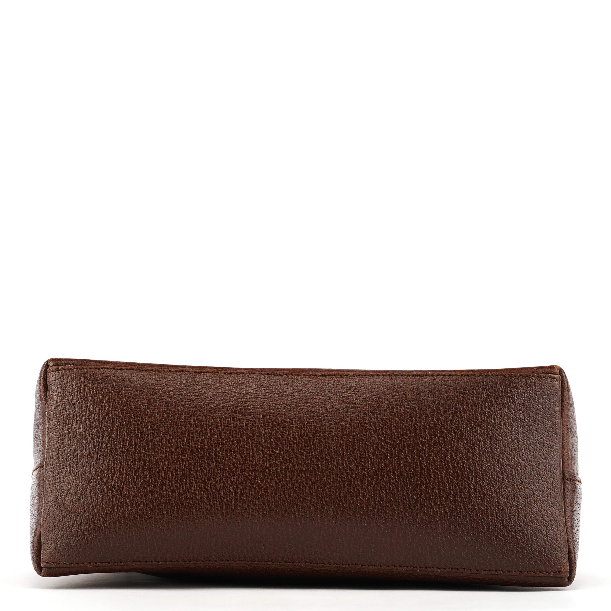 Gucci 001 1880 Sac porté épaule Bamboo en cuir marron