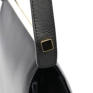 Gucci 001 2058 Anthracite Leather Frame Shoulder Bag