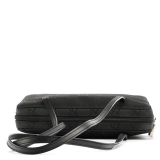 Gucci 001 3074 Black GG Nylon Tote Bag