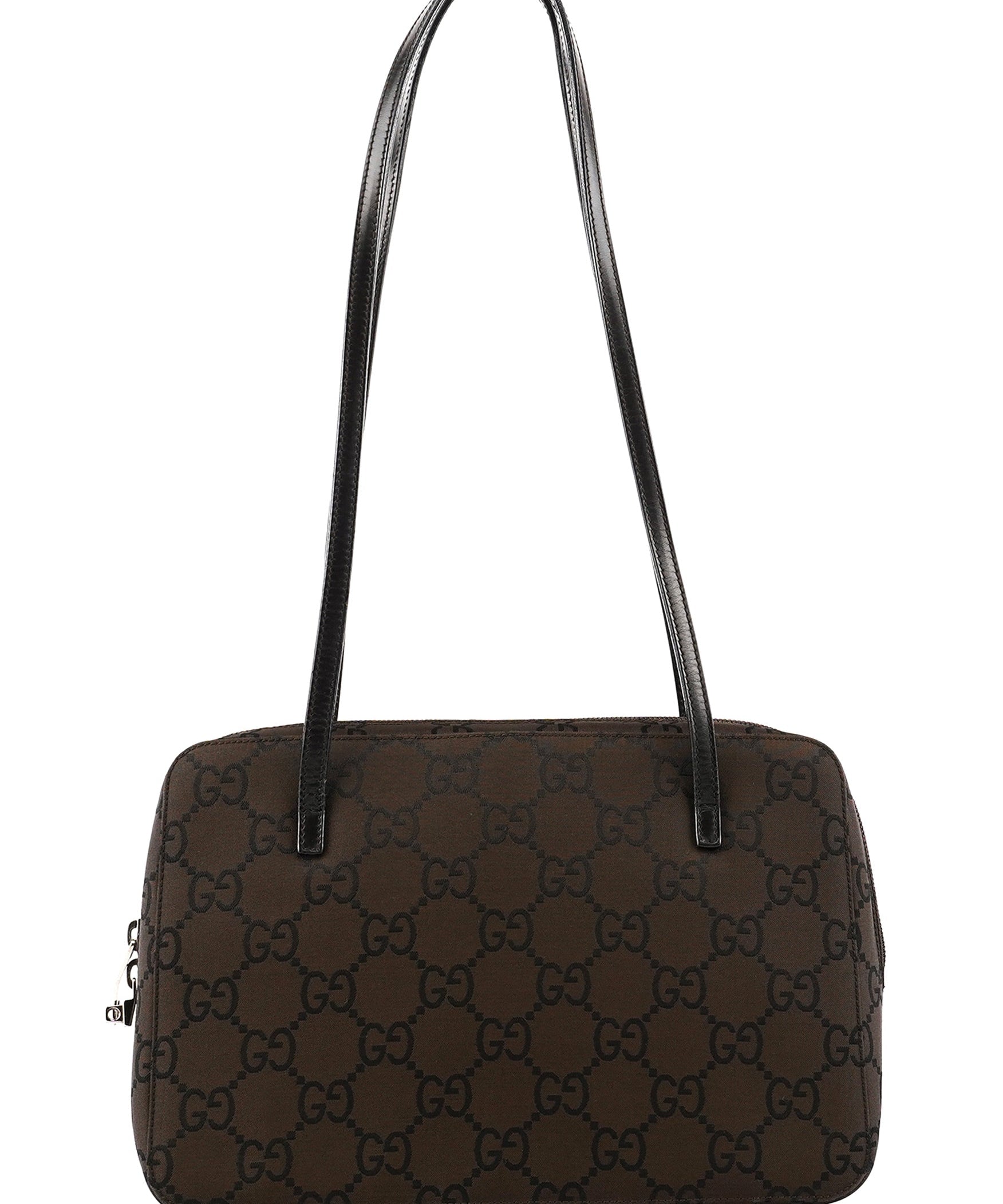 Gucci 001 3074 Borsa tote in tela GG marrone
