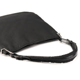 Gucci 001 3166 skuldertaske i sort GG nylon