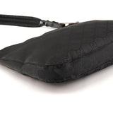 Gucci 001 3166 skuldertaske i sort GG nylon