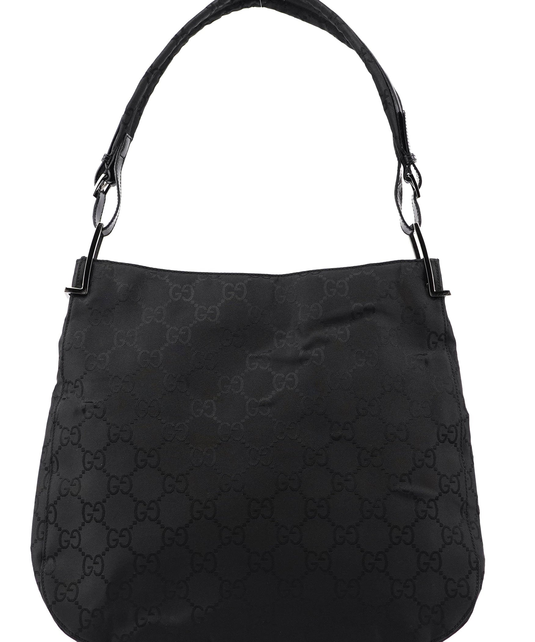 Gucci 001 3166 Black GG Shoulder Bag
