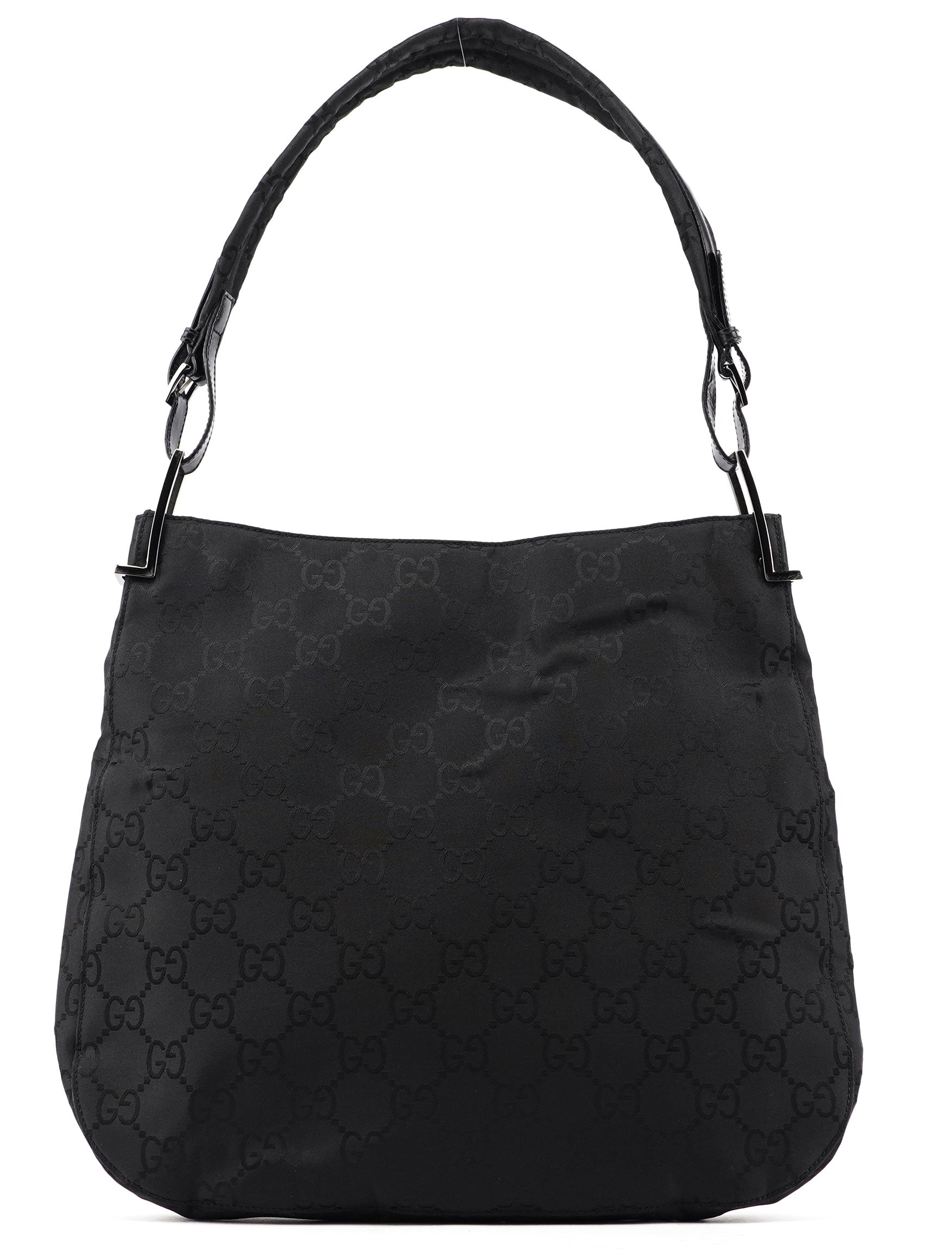 Gucci 001 3166 Black GG Shoulder Bag