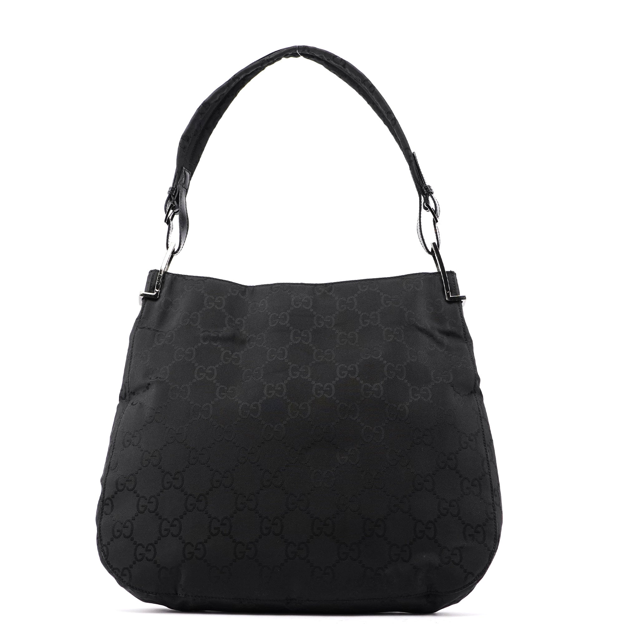 Gucci 001 3166 Sac porté épaule en toile GG noire