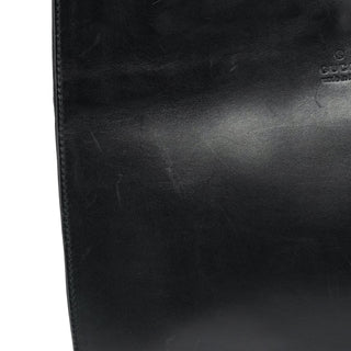 Gucci 001 3167 Black Calfskin Hobo Shouler Bag