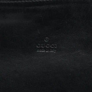 Gucci 001 3167 Black Calfskin Hobo Shouler Bag