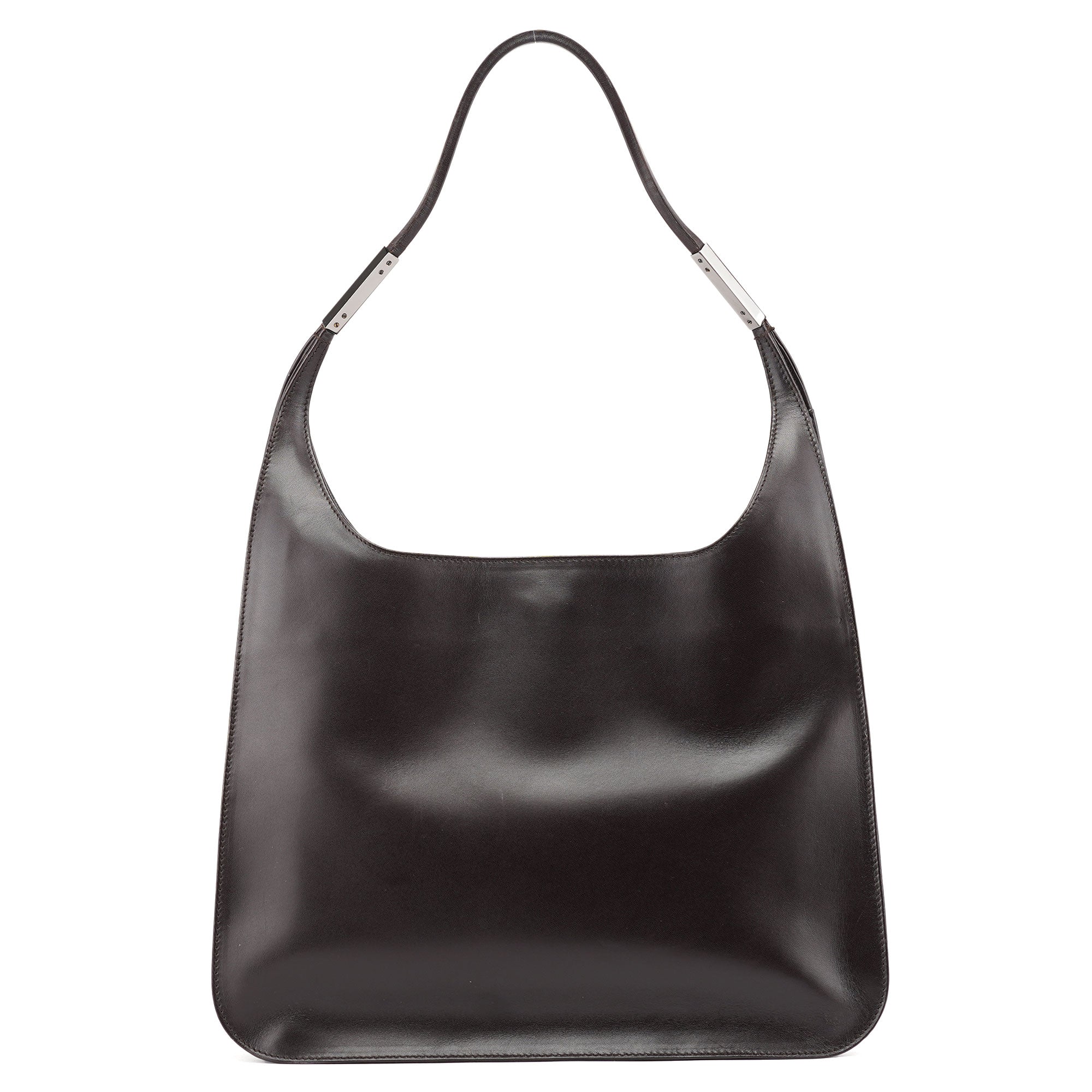 Gucci 001 3167 Brown Calfskin Hobo Shoulder Bag