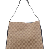 Gucci 001 3181 Beige GG Horsebit Shoulder Bag