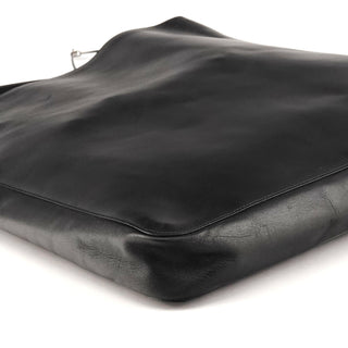 Gucci 001 3185 Black Leather Horsebit Hobo Shoulder Bag