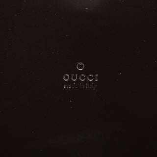 Gucci 001 3193 Brown Patent Leather Shoulder Bag