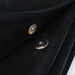 Gucci 001 3239 Black Suede Bamboo Flap Shoulder Bag