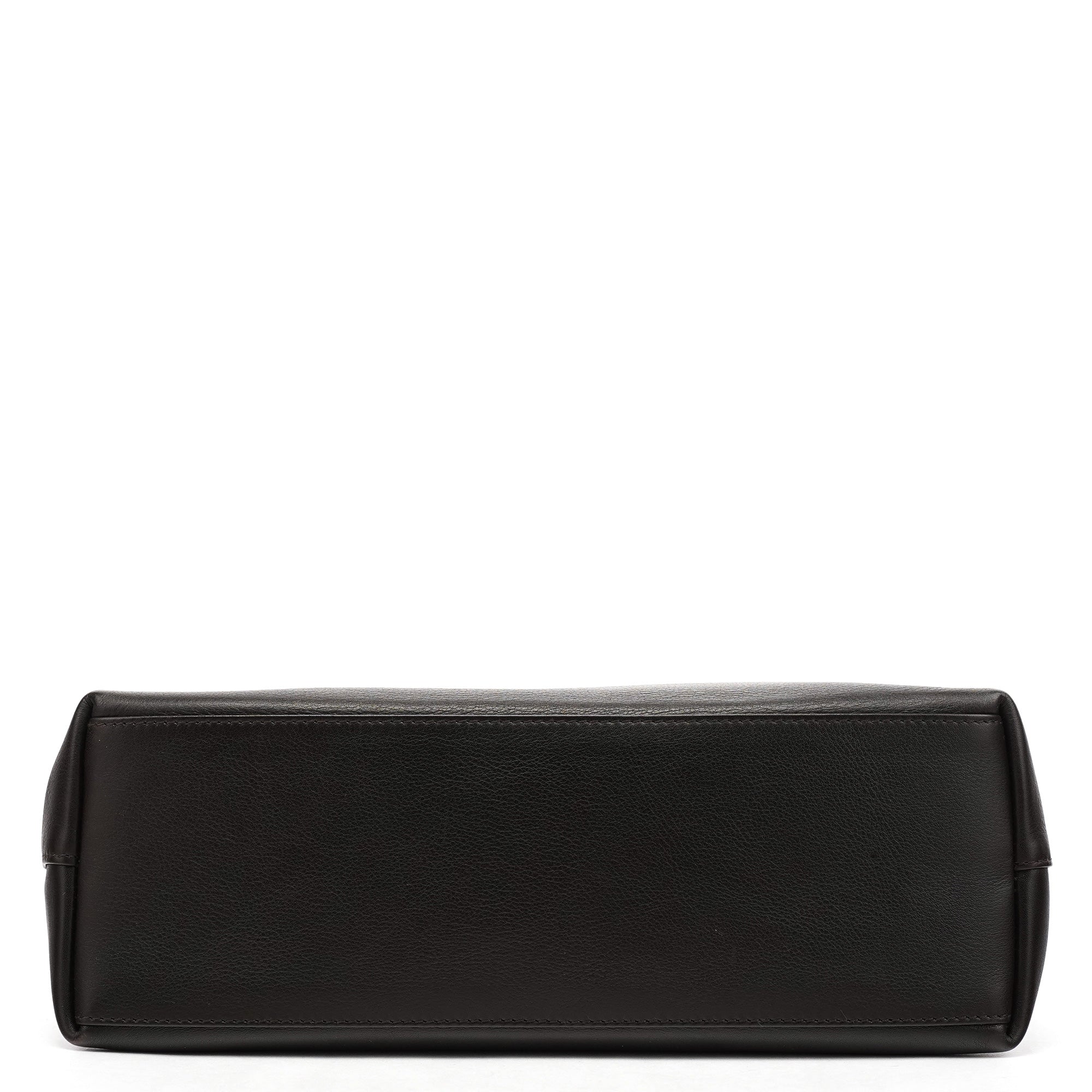 Gucci 001 3244 Borsa a spalla Bamboo in pelle di vitello marrone