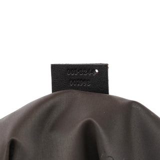 Gucci 001 3244 Brown Calfskin Bamboo Shoulder Bag