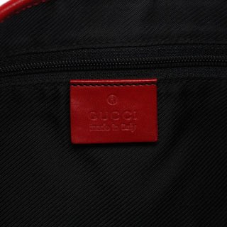 Gucci 001 3306 Beige Red GG Jackie Shoulder Bag