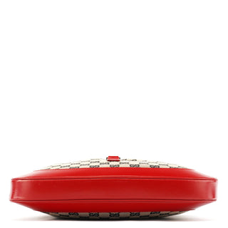 Gucci 001 3306 Beige Red GG Jackie Shoulder Bag