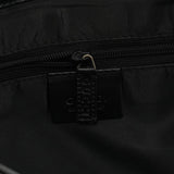 Gucci 001 3306 Black GG Canvas Jackie Shoulder Bag