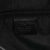 Gucci 001 3306 Black GG Canvas Jackie Shoulder Bag