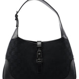 Gucci 001 3306 Black GG Jackie Shoulder Bag