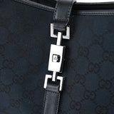 Gucci 001 3306 Black GG Jackie Shoulder Bag