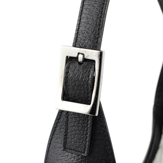 Gucci 001 3306 Black Wool Leather Jackie Shoulder Bag