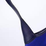 Gucci 001 3306 Cobalt Blue Satin Jackie Shoulder Bag