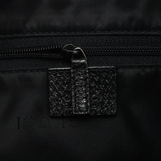 Gucci 001 3346 Black Nylon Leather Jackie Shoulder Bag