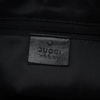 Gucci 001 3355 Black Calfskin Jackie Shoulder Bag