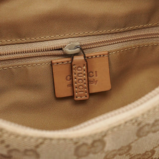 Gucci 001 3386 Beige GG Hobo Shoulder Bag