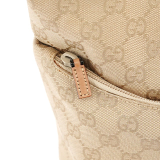 Gucci 001 3386 Beige GG Hobo Shoulder Bag