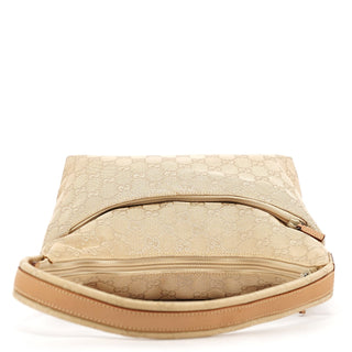 Gucci 001 3386 Beige GG Hobo Shoulder Bag