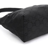 Gucci 001 3386 Black GG Nylon Shoulder Bag