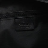 Gucci 001 3386 Black GG Nylon Shoulder Bag