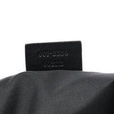 Gucci 001 3386 Black GG Nylon Shoulder Bag