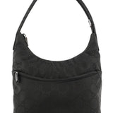 Gucci 001 3386 Black GG Nylon Shoulder Bag