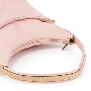 Gucci 001 3386 Pink GG Canvas Shoulder Bag