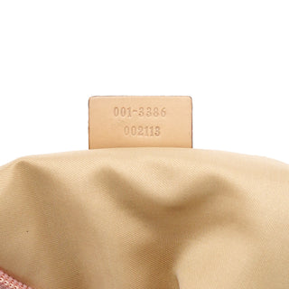 Gucci 001 3386 Pink GG Canvas Shoulder Bag