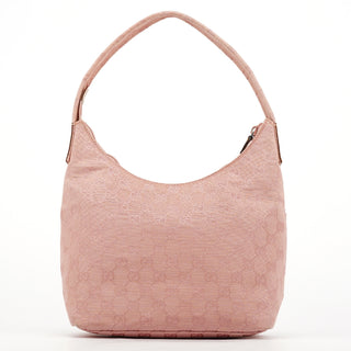 Gucci 001 3386 Pink GG Canvas Shoulder Bag