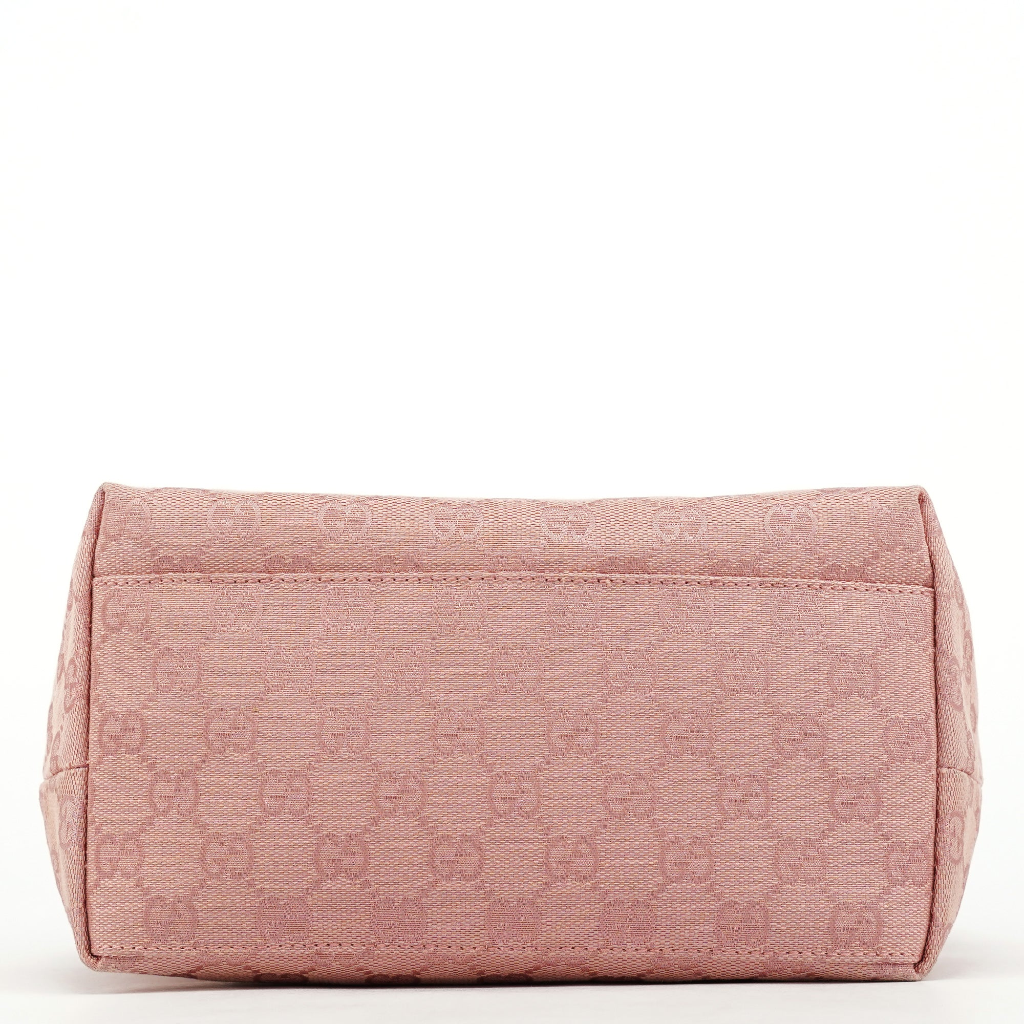 Gucci 001 3386 Pink GG Canvas Shoulder Bag