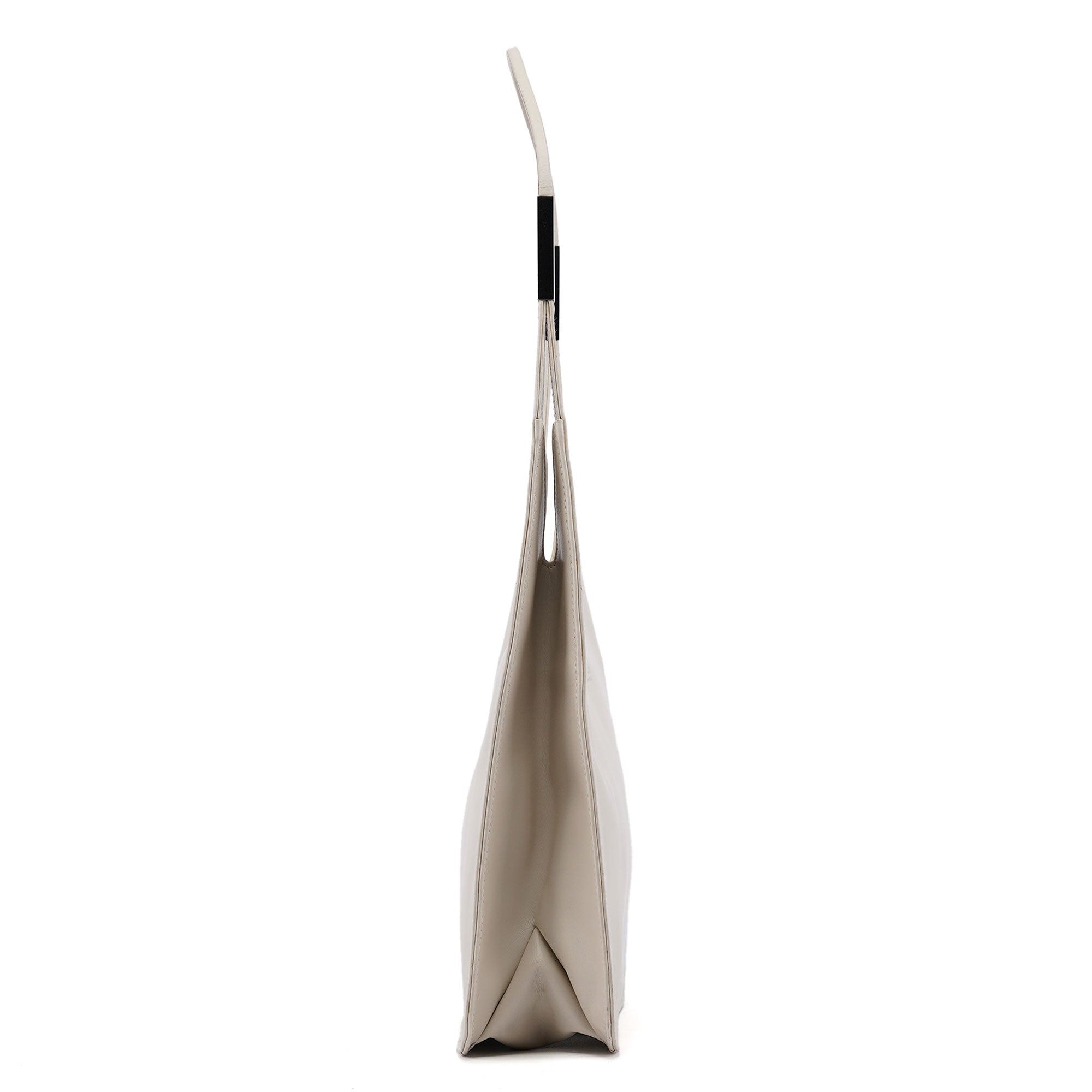 Gucci 001 3703 Beige Calfskin Hobo Shoulder Bag