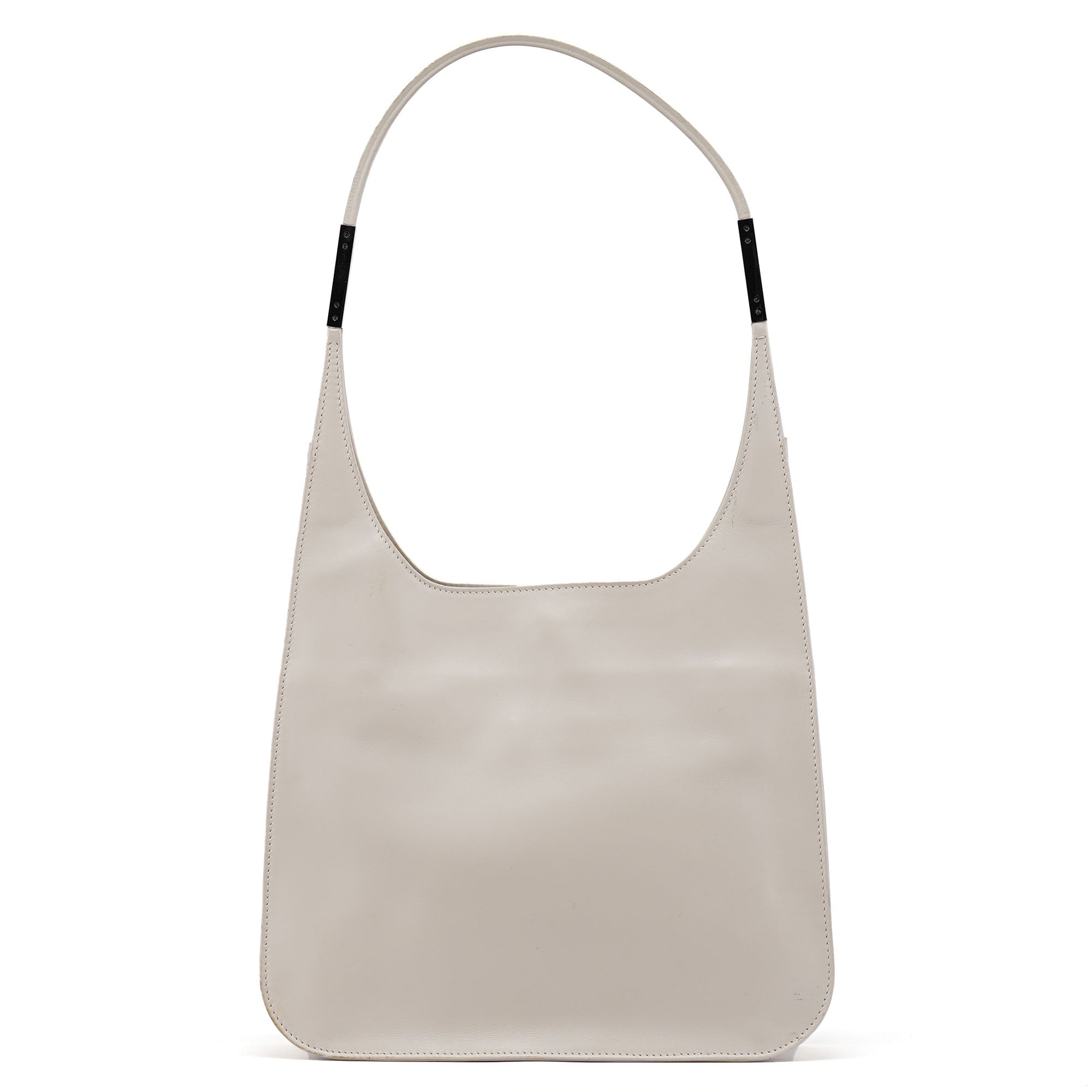 Gucci 001 3703 Beige Calfskin Hobo Shoulder Bag