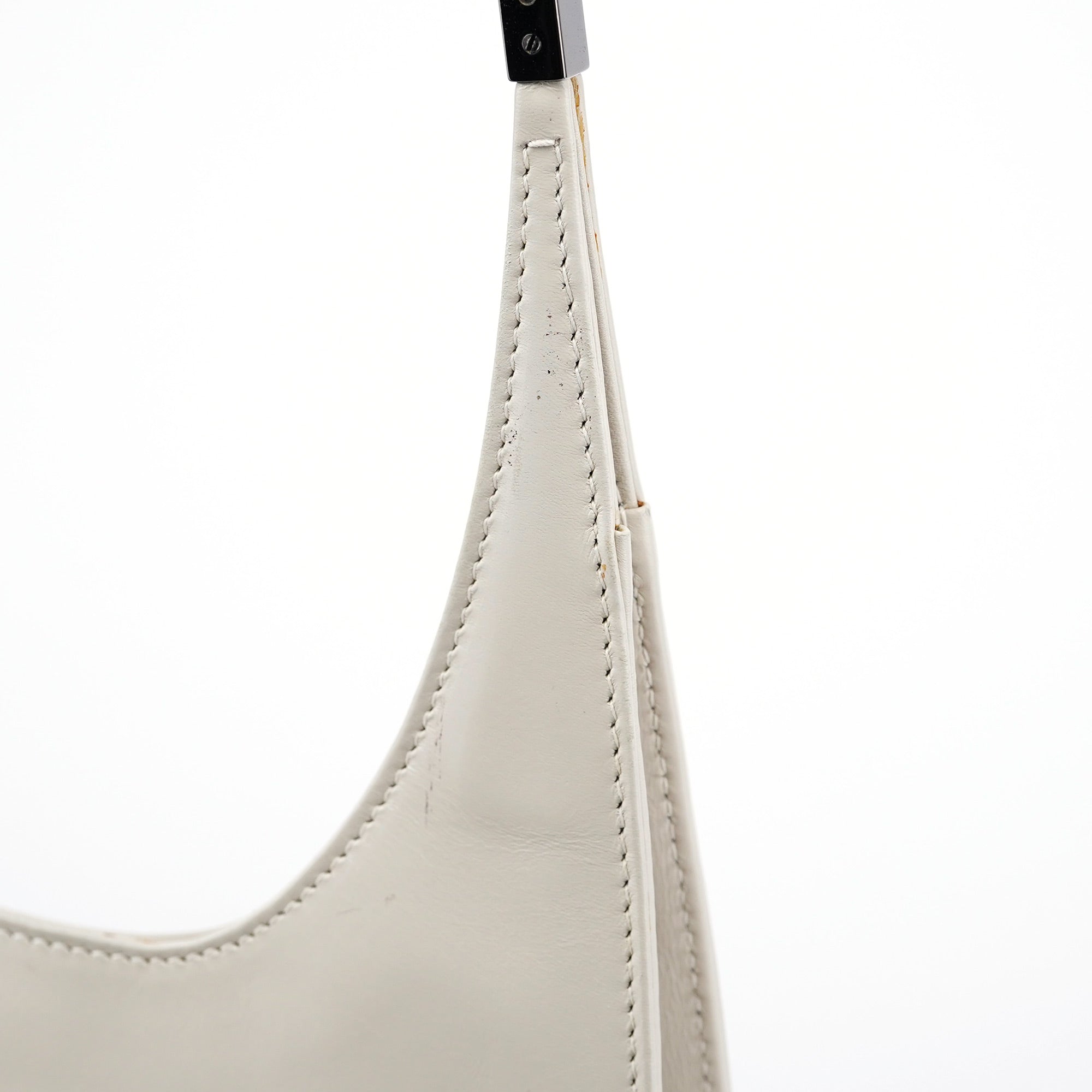 Gucci 001 3703 Beige Calfskin Hobo Shoulder Bag