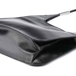 Gucci 001 3708 Black Calfskin Hobo Shoulder Bag