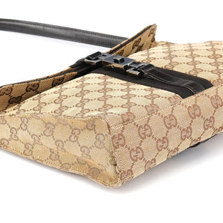 Gucci 001 3734 Beige GG Jackie Shoulder Bag