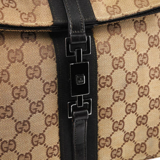 Gucci 001 3734 Beige GG Jackie Shoulder Bag