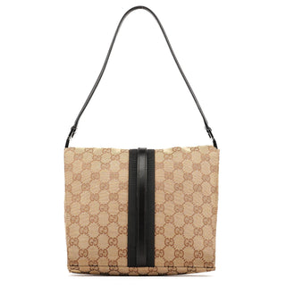 Gucci 001 3734 Beige GG Jackie Shoulder Bag