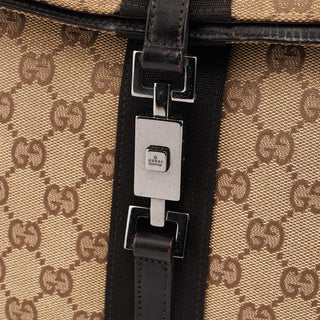 Gucci 001 3734 Beige GG Jackie Shoulder Bag