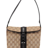 Gucci 001 3734 Beige GG Jackie Shoulder Bag