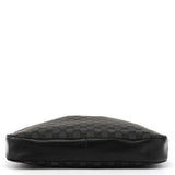 Gucci 001 3746 Anthracite GG Canvas Drawstring Shoulder Bag